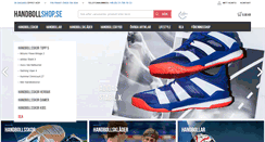 Desktop Screenshot of handbollshop.se